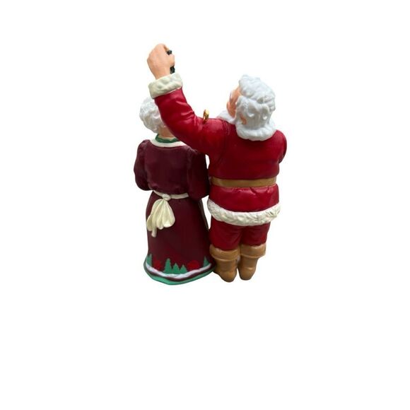 Hallmark Cooking for Christmas Ornament Santa Sneaks a Sweet 2001 Mrs Claus Used - Picture 3 of 3